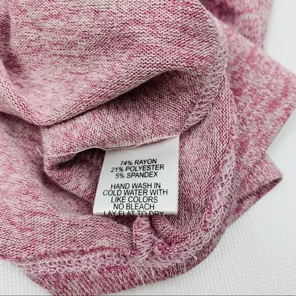 Gibson Ruffle Edge Raglan Pullover - Picture 12 of 12